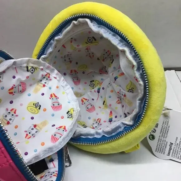 Loungefly Despicable Me Minion Cupcake Crossbody Bag Universal Studios NEW - Picture 8 of 8